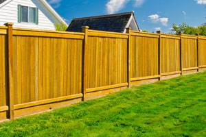 Cedar fence installed in Berkeley Springs, Virginia & West Virginia
