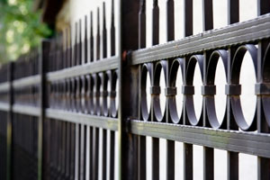 Custom metal fence design in Front Royal